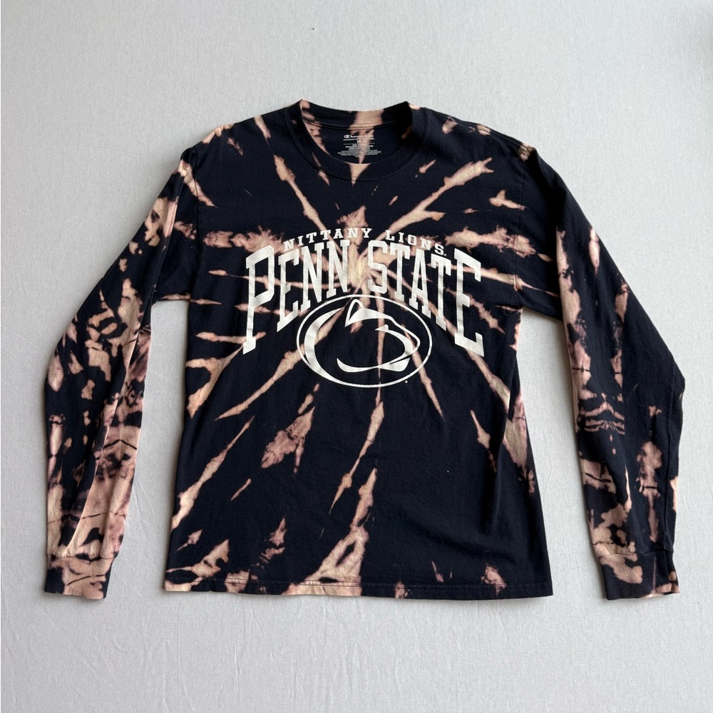 Champion Penn State Bleached Long Sleeve Shirt